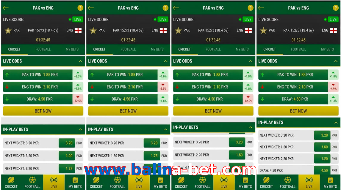 Game list for Www.balina-bet.com bet section